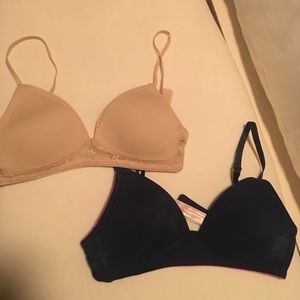 Blue & nude Circo wireless bra bundle!